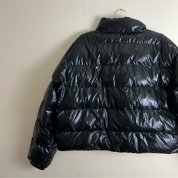 Sold | Fabletics Wander Puffer Jacket Shiny Black XXL - Picture 12 of 16